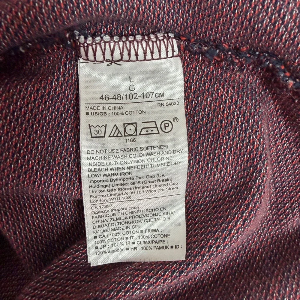 Banana Republic Polo Shirt Mens Large Purple Performance Pique Standard Fit